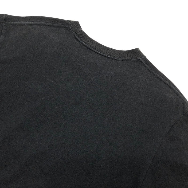 【現状渡し品】【メンズ】 Softmachine ソフトマシーン Darkness Tee 半袖 Tシャツ トップス 142-260206-rs-03-fur サイズ：L カラー：ブラック 万代Net店
