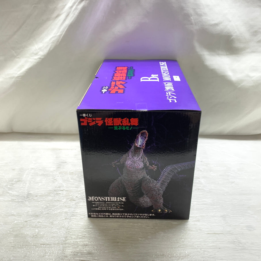 【中古品】 一番くじ ゴジラ 怪獣乱舞 荒ぶるモノ B賞 ゴジラ 2016 MONSTERLISE フィギュア バンダイ 箱あり 044-260827-YT-06-min 万代Net店