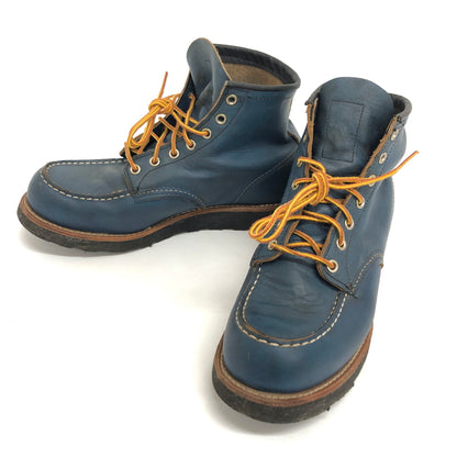 【現状渡し品】【メンズ】 RED WING レッドウィング IRISH SETTER BOOTS RW8853 アイリッシュセッター 6インチ モックトゥ ワーク ブーツ シューズ 靴 164-260722-rs-04-fur サイズ：26.5cm US8 1/2E カラー：インディゴ ポーテージ 万代Net店