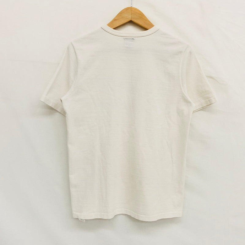 【中古品】【メンズ】 The REAL McCOY'S ザリアルマッコイズ S/STee プリント ショートスリーブ Tシャツ 半袖 トップス 145-250522-hn-08-fur サイズ：M カラー：ホワイト系 万代Net店