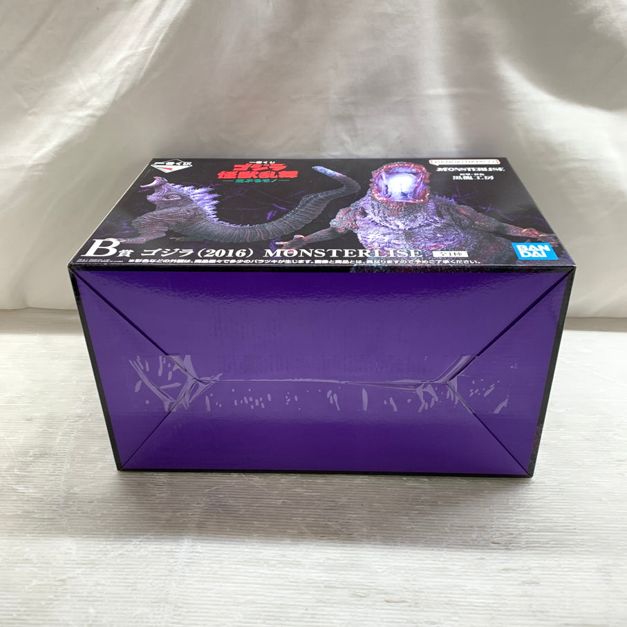 【中古品】 一番くじ ゴジラ 怪獣乱舞 荒ぶるモノ B賞 ゴジラ 2016 MONSTERLISE フィギュア バンダイ 箱あり 044-260827-YT-06-min 万代Net店