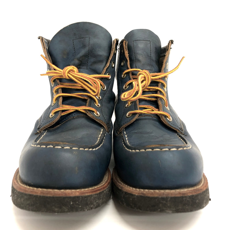 【現状渡し品】【メンズ】 RED WING レッドウィング IRISH SETTER BOOTS RW8853 アイリッシュセッター 6インチ モックトゥ ワーク ブーツ シューズ 靴 164-260722-rs-04-fur サイズ：26.5cm US8 1/2E カラー：インディゴ ポーテージ 万代Net店