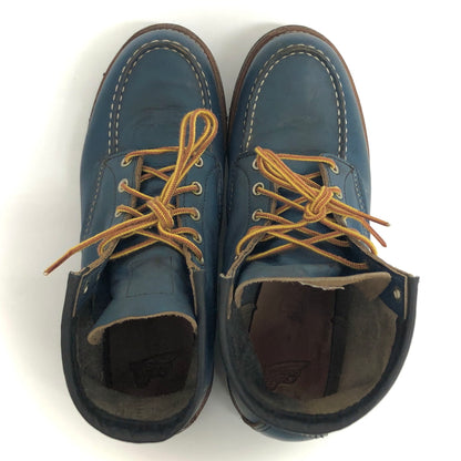 【現状渡し品】【メンズ】 RED WING レッドウィング IRISH SETTER BOOTS RW8853 アイリッシュセッター 6インチ モックトゥ ワーク ブーツ シューズ 靴 164-260722-rs-04-fur サイズ：26.5cm US8 1/2E カラー：インディゴ ポーテージ 万代Net店