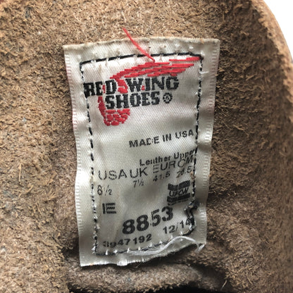 【現状渡し品】【メンズ】 RED WING レッドウィング IRISH SETTER BOOTS RW8853 アイリッシュセッター 6インチ モックトゥ ワーク ブーツ シューズ 靴 164-260722-rs-04-fur サイズ：26.5cm US8 1/2E カラー：インディゴ ポーテージ 万代Net店