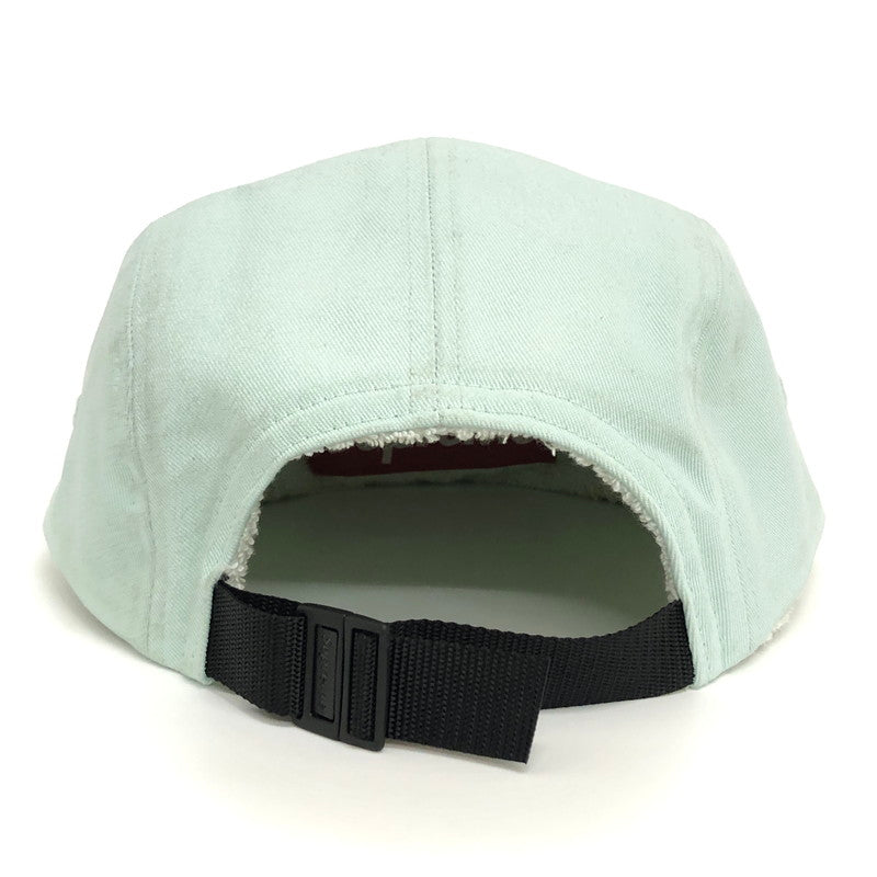 【ジャンク品】【メンズ/レディース】 Supreme シュプリーム Terry Camp Cap リバーシブル キャンプキャップ 帽子 アクセサリー 185-250825-rs-02-fur サイズ：ONE SIZE(58cm) カラー：水色系 万代Net店