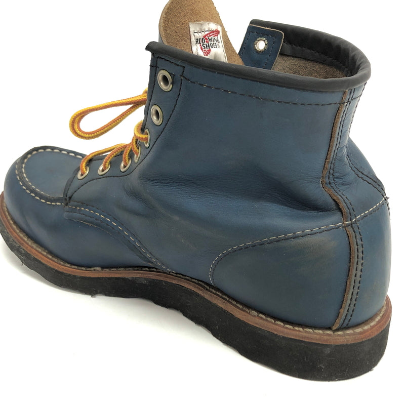 【現状渡し品】【メンズ】 RED WING レッドウィング IRISH SETTER BOOTS RW8853 アイリッシュセッター 6インチ モックトゥ ワーク ブーツ シューズ 靴 164-260722-rs-04-fur サイズ：26.5cm US8 1/2E カラー：インディゴ ポーテージ 万代Net店