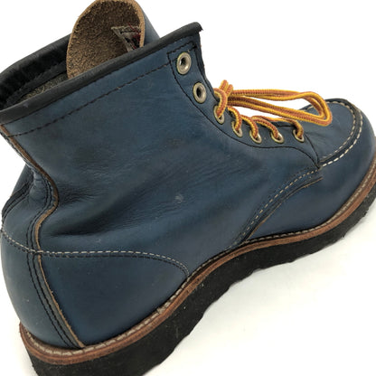 【現状渡し品】【メンズ】 RED WING レッドウィング IRISH SETTER BOOTS RW8853 アイリッシュセッター 6インチ モックトゥ ワーク ブーツ シューズ 靴 164-260722-rs-04-fur サイズ：26.5cm US8 1/2E カラー：インディゴ ポーテージ 万代Net店