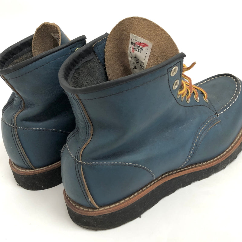 【現状渡し品】【メンズ】 RED WING レッドウィング IRISH SETTER BOOTS RW8853 アイリッシュセッター 6インチ モックトゥ ワーク ブーツ シューズ 靴 164-260722-rs-04-fur サイズ：26.5cm US8 1/2E カラー：インディゴ ポーテージ 万代Net店