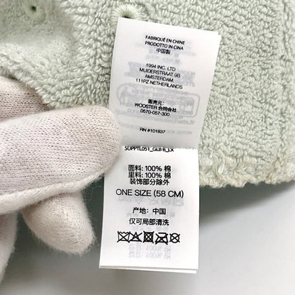 【ジャンク品】【メンズ/レディース】 Supreme シュプリーム Terry Camp Cap リバーシブル キャンプキャップ 帽子 アクセサリー 185-250825-rs-02-fur サイズ：ONE SIZE(58cm) カラー：水色系 万代Net店