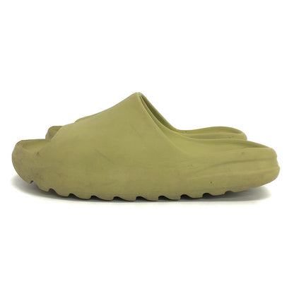 【ジャンク品】【メンズ】 adidas アディダス YEEZY SLIDE Resin FZ5904 イージースライド レジン サンダル 靴 161-260206-rs-07-fur サイズ：9US カラー：グリーン系 万代Net店