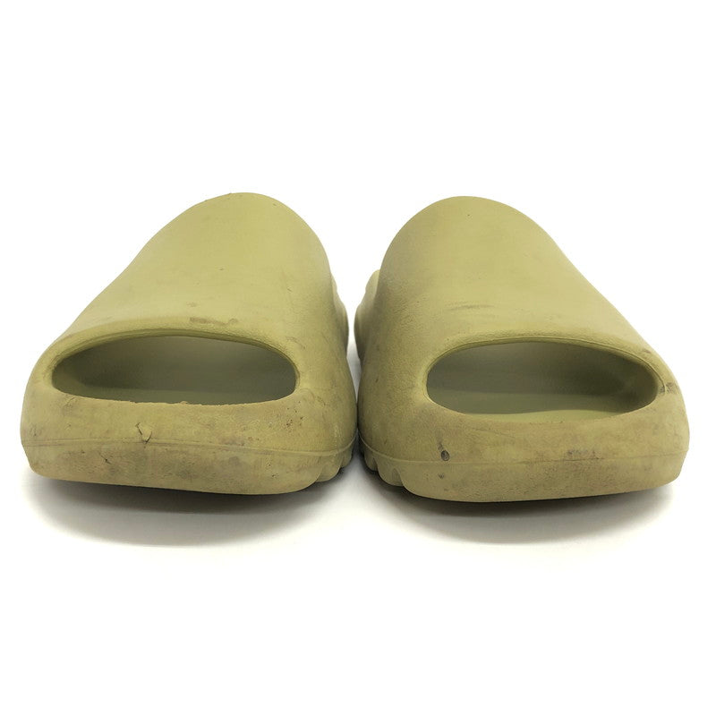 【ジャンク品】【メンズ】 adidas アディダス YEEZY SLIDE Resin FZ5904 イージースライド レジン サンダル 靴 161-260206-rs-07-fur サイズ：9US カラー：グリーン系 万代Net店