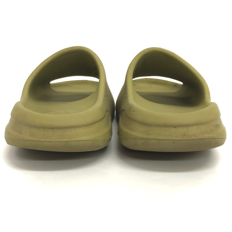 【ジャンク品】【メンズ】 adidas アディダス YEEZY SLIDE Resin FZ5904 イージースライド レジン サンダル 靴 161-260206-rs-07-fur サイズ：9US カラー：グリーン系 万代Net店