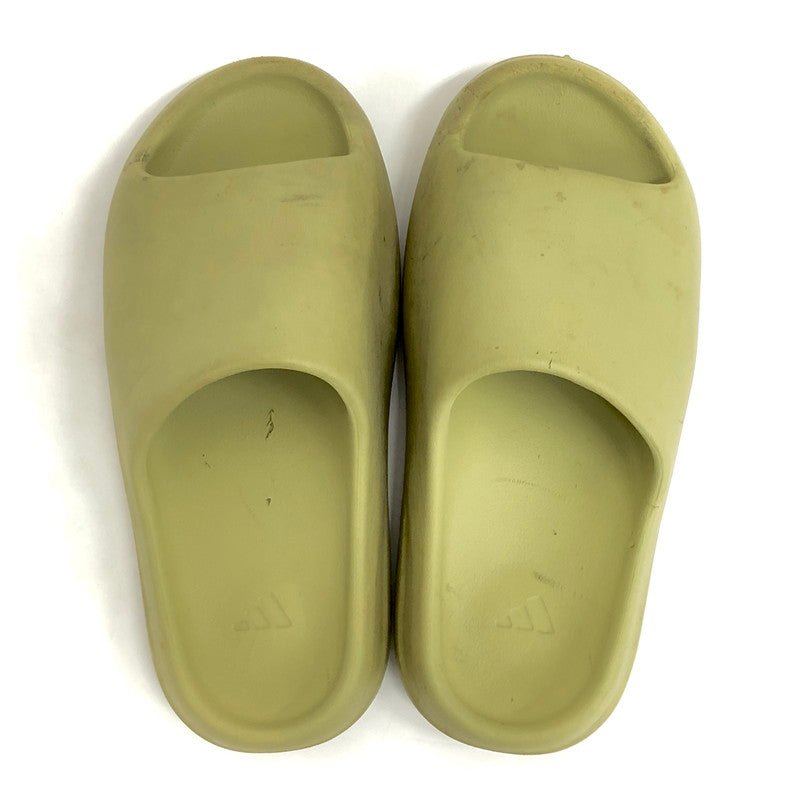 【ジャンク品】【メンズ】 adidas アディダス YEEZY SLIDE Resin FZ5904 イージースライド レジン サンダル 靴 161-260206-rs-07-fur サイズ：9US カラー：グリーン系 万代Net店