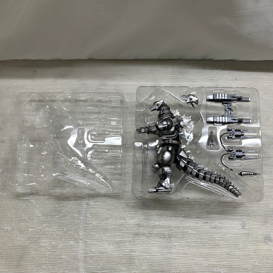 【現状渡し品】 S.H.MonsterArts エス・エイチ・モンスターアーツ メカゴジラ 3式機龍 重武装型 高機動型 フィギュア バンダイ 箱あり 044-260827-YT-09-min 万代Net店