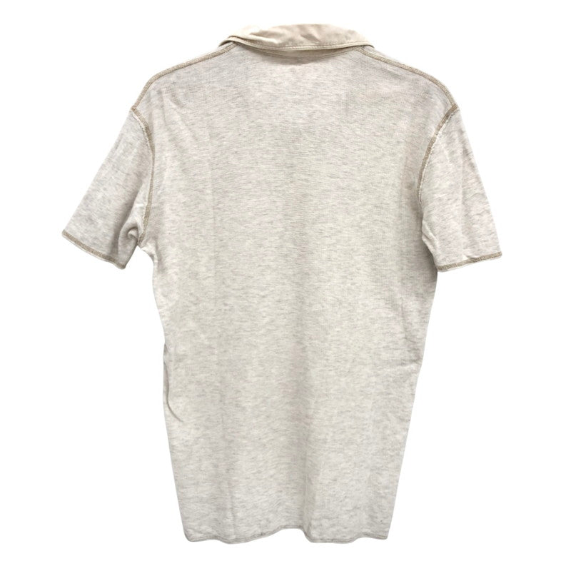 【現状渡し品】【メンズ】 DIESEL ディーゼル S/S SHIRT ポロシャツ 半袖 シャツ トップス 141-250523-rs-04-fur サイズ：S カラー：ライトグレー系/アイボリー系 万代Net店