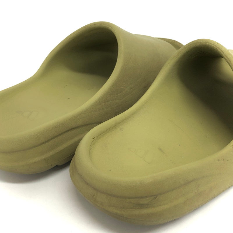 【ジャンク品】【メンズ】 adidas アディダス YEEZY SLIDE Resin FZ5904 イージースライド レジン サンダル 靴 161-260206-rs-07-fur サイズ：9US カラー：グリーン系 万代Net店