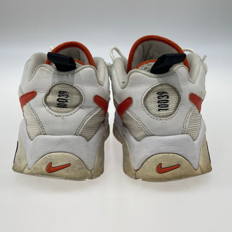【中古品】【メンズ】 NIKE ナイキ CJ5395-100 AIR BARRAGE LOW EMB エア バラージ ロー スニーカー 本体のみ（箱なし） 160-251018-WA-04-iwa サイズ：28 カラー：ホワイト系 オレンジ 万代Net店