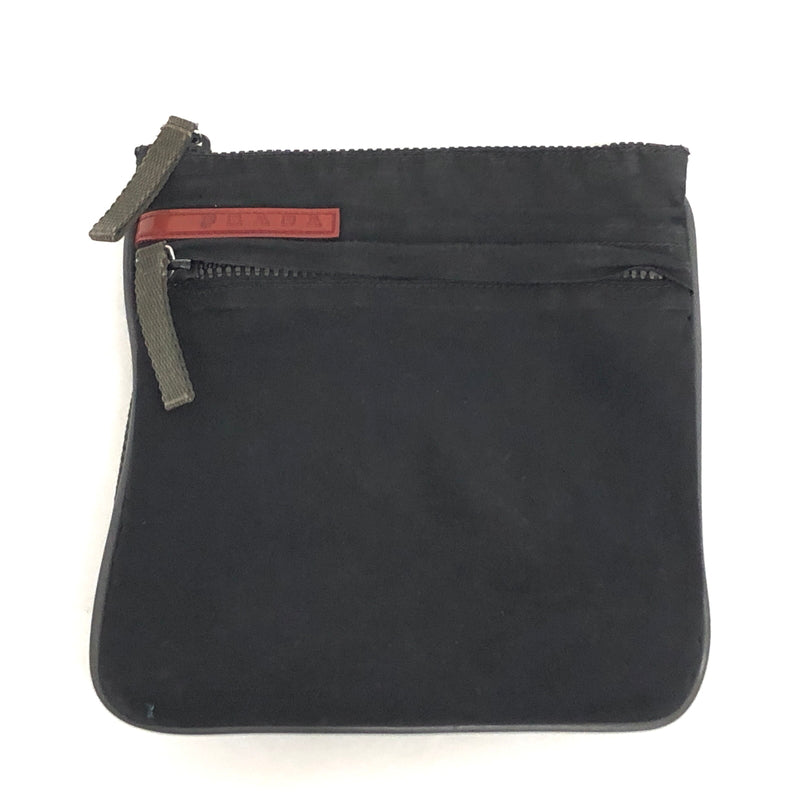 【現状渡し品】【メンズ/レディース】 PRADA SPORTS プラダスポーツ SHOULDER BAG ショルダーバッグ サコッシュ 鞄 180-260722-rs-08-fur カラー：ブラック 万代Net店