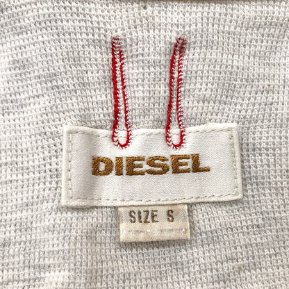 【現状渡し品】【メンズ】 DIESEL ディーゼル S/S SHIRT ポロシャツ 半袖 シャツ トップス 141-250523-rs-04-fur サイズ：S カラー：ライトグレー系/アイボリー系 万代Net店