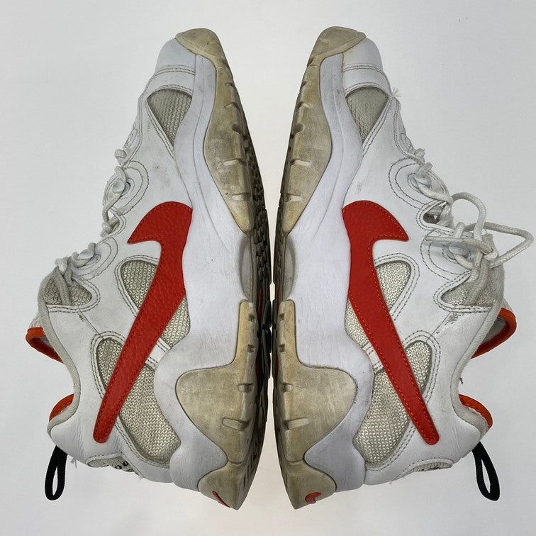 【中古品】【メンズ】 NIKE ナイキ CJ5395-100 AIR BARRAGE LOW EMB エア バラージ ロー スニーカー 本体のみ（箱なし） 160-251018-WA-04-iwa サイズ：28 カラー：ホワイト系 オレンジ 万代Net店