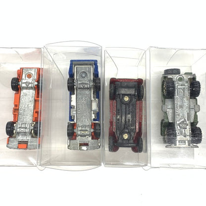 【現状渡し品】 トミカ 日本製 ミニカー H-J58/DATSUN1号車/CANTERダンプ・清掃車 4点 まとめ売り 062-260712-MO-02-fur 万代Net店