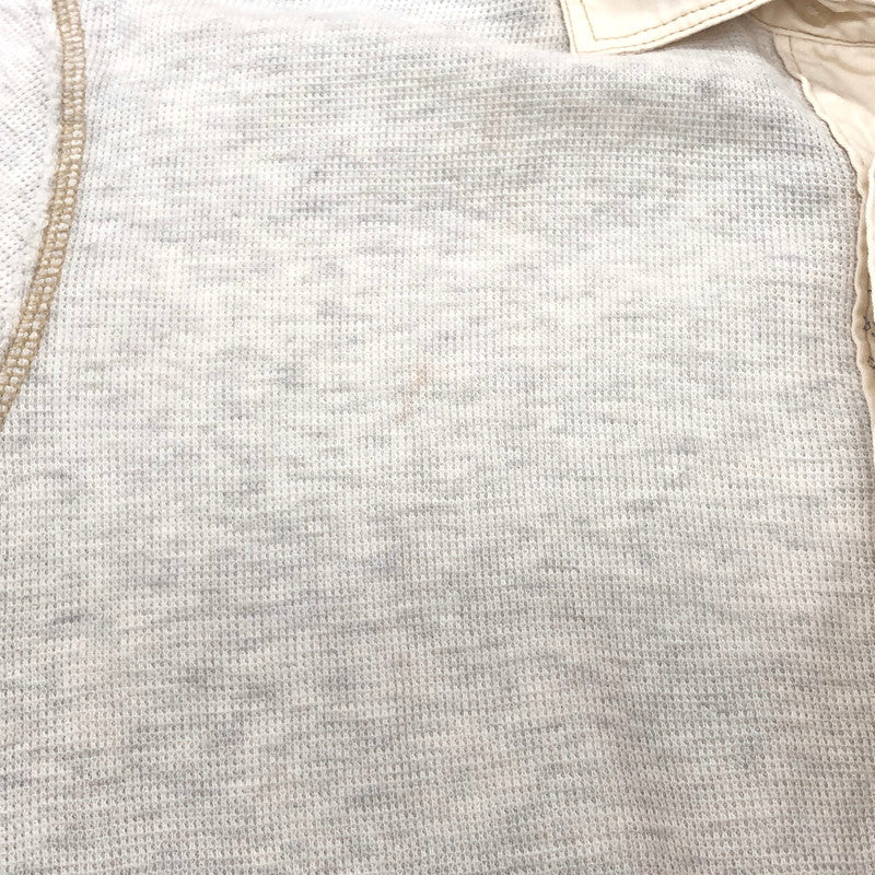 【現状渡し品】【メンズ】 DIESEL ディーゼル S/S SHIRT ポロシャツ 半袖 シャツ トップス 141-250523-rs-04-fur サイズ：S カラー：ライトグレー系/アイボリー系 万代Net店