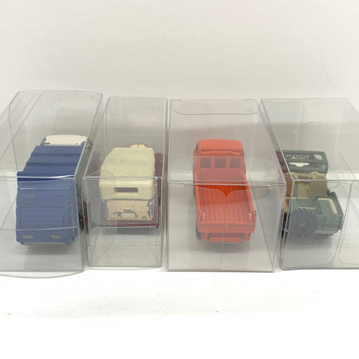 【現状渡し品】 トミカ 日本製 ミニカー H-J58/DATSUN1号車/CANTERダンプ・清掃車 4点 まとめ売り 062-260712-MO-02-fur 万代Net店
