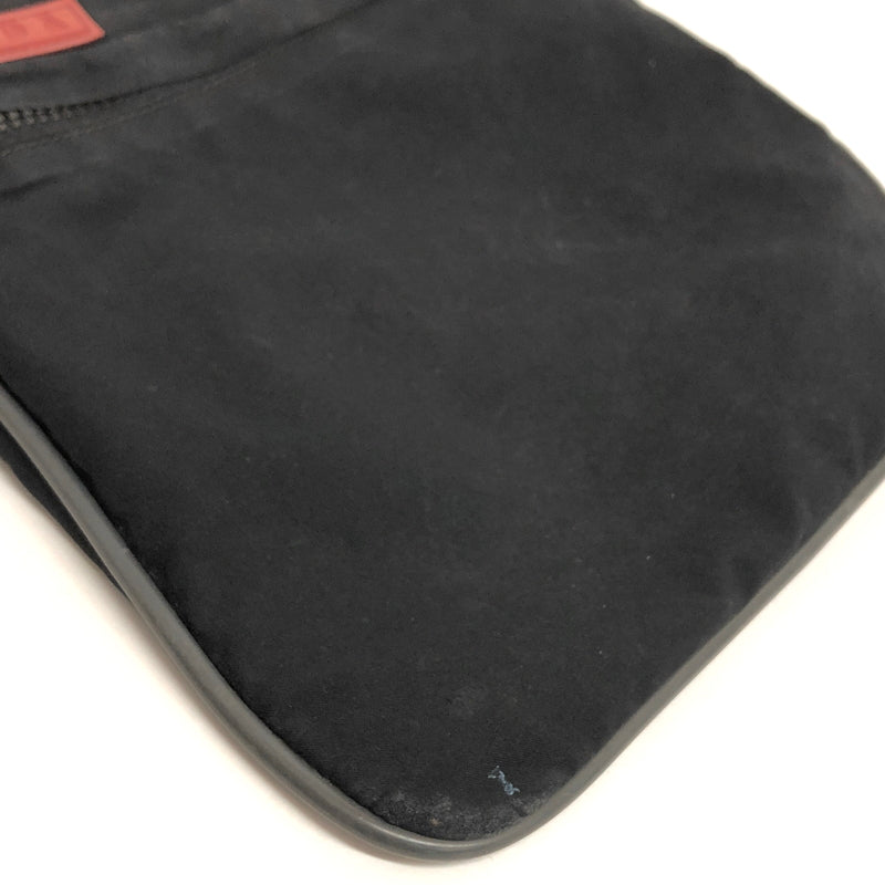 【現状渡し品】【メンズ/レディース】 PRADA SPORTS プラダスポーツ SHOULDER BAG ショルダーバッグ サコッシュ 鞄 180-260722-rs-08-fur カラー：ブラック 万代Net店