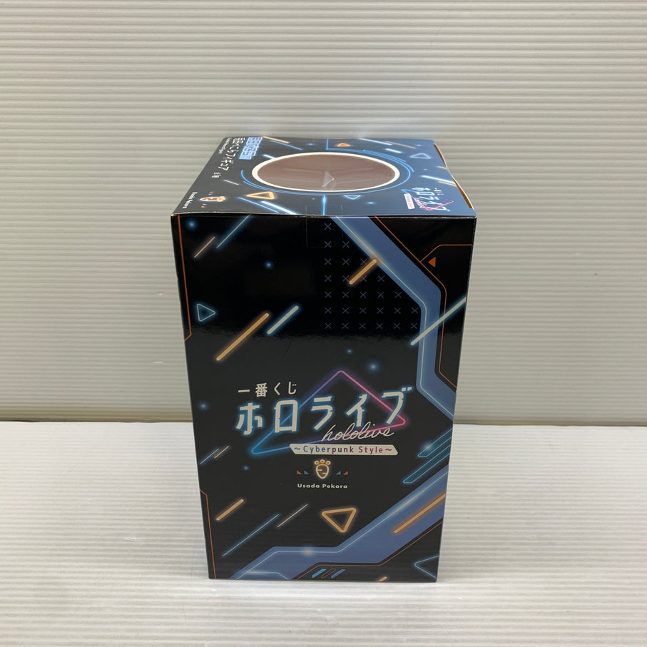 【現状渡し品】 一番くじ　ホロライブ ～cyberpunk Style～　兎田ぺこら賞　兎田ぺこら フィギュア バンダイ 箱あり 053-260828-YT-01-min 万代Net店