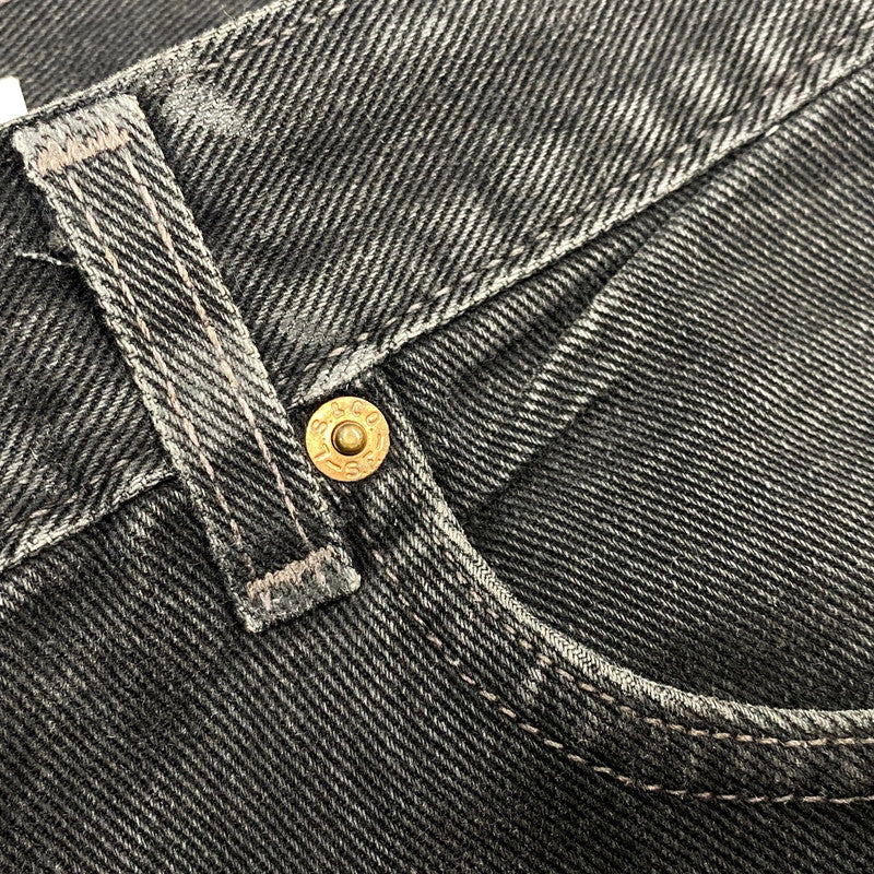【中古品】【メンズ】 LEVI'S リーバイス 00505-0260 メキシコ製 刻印411M 505 DENIM PANTS デニム パンツ ボトムス 157-260716-kh-02-izu サイズ：38×30 カラー：ブラック 万代Net店