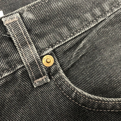 【中古品】【メンズ】 LEVI'S リーバイス 00505-0260 メキシコ製 刻印411M 505 DENIM PANTS デニム パンツ ボトムス 157-260716-kh-02-izu サイズ：38×30 カラー：ブラック 万代Net店