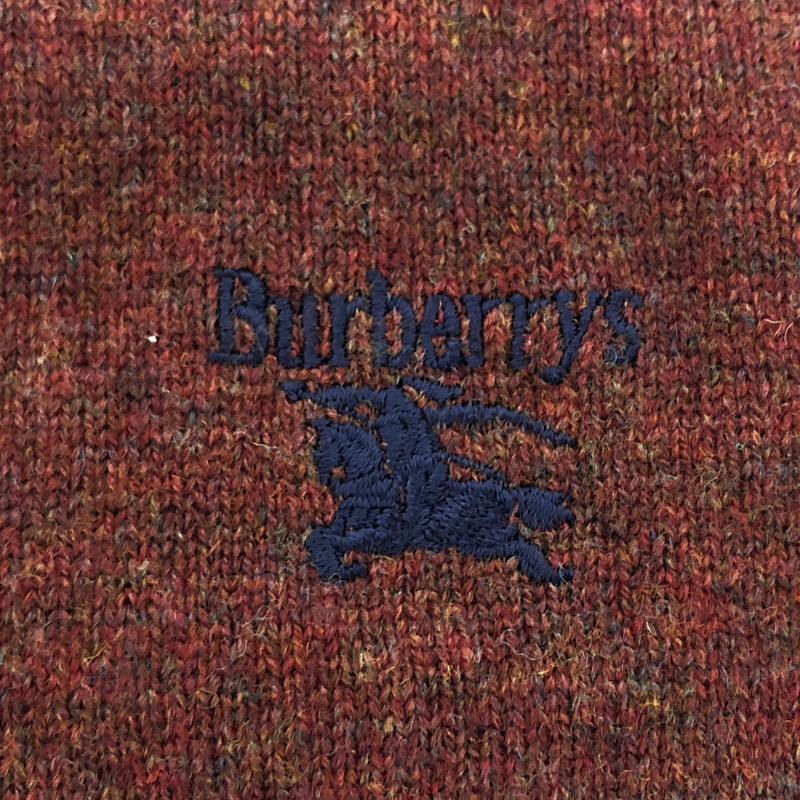 【中古品】【メンズ】 BURBERRY'S バーバリーズ WOOL CARDIGAN カーディガン 長袖 トップス 古着 ヴィンテージ 141-261015-rs-08-furh サイズ：42 カラー：ブラウン系 万代Net店