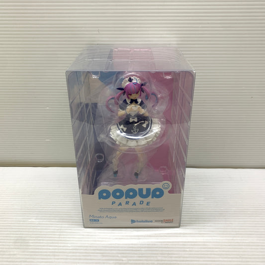 【中古品】 hololive ホロライブ POP UP PARADE ポップアップパレード 湊あくあ フィギュア 箱あり 053-260828-YT-04-min 万代Net店