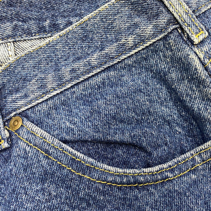 【中古品】【メンズ】 LEE リー 209-0144 RIDERS USA製 PEPPER WASH REGULAR FIT STRAIGHT LEG DENIM PANTS ストレート レッグ デニム パンツ 157-260716-kh-08-izu サイズ：34×36 カラー：インディゴ 万代Net店