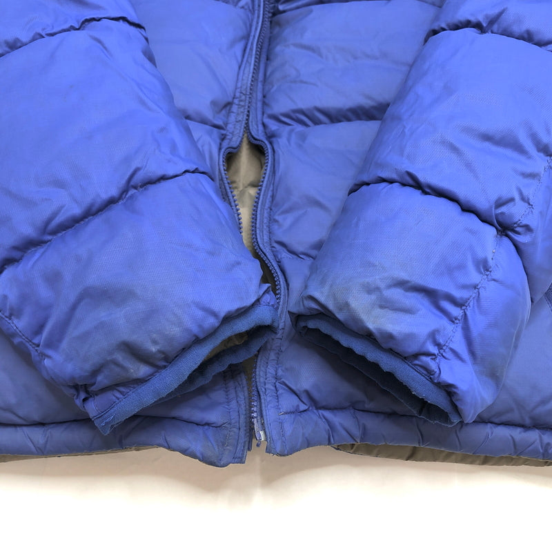 【ジャンク品】【メンズ】 NIKE ACG ナイキ エーシージー DOWN JACKET H20409YNG ダウンジャケット リバーシブル アウター 古着 ヴィンテージ 144-261015-rs-09-furh サイズ：M カラー：ブルー×グレー 万代Net店