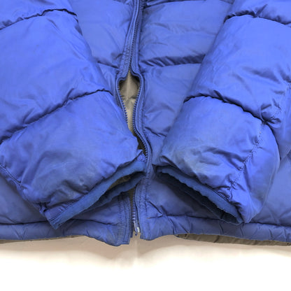【ジャンク品】【メンズ】 NIKE ACG ナイキ エーシージー DOWN JACKET H20409YNG ダウンジャケット リバーシブル アウター 古着 ヴィンテージ 144-261015-rs-09-furh サイズ：M カラー：ブルー×グレー 万代Net店