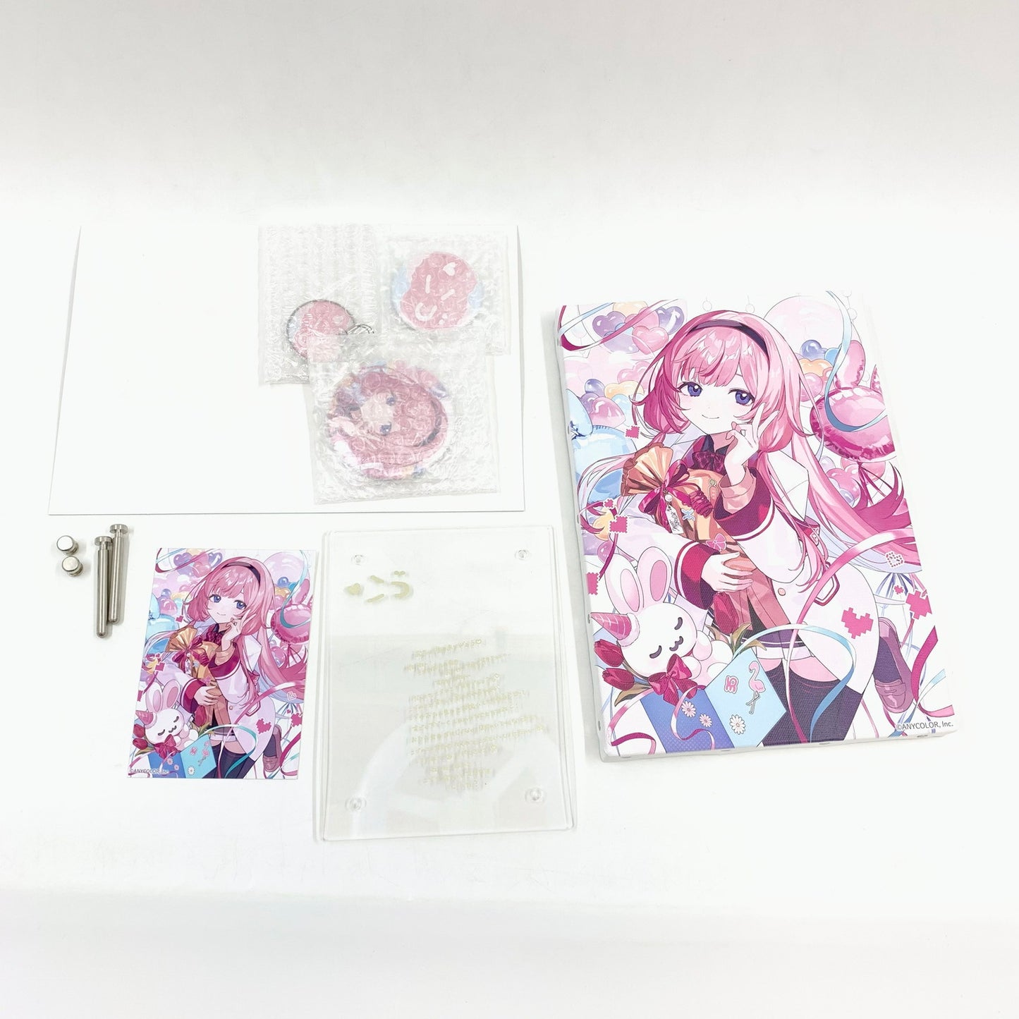 【中古品】 にじさんじ 周央サンゴ 誕生日グッズ＆ボイス フルセット おもちゃ 054-250824-ko-02-fur 万代Net店