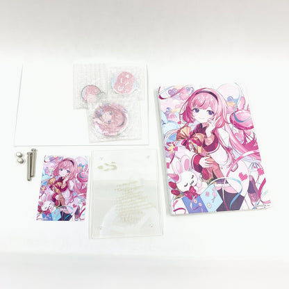 【中古品】 にじさんじ 周央サンゴ 誕生日グッズ＆ボイス フルセット おもちゃ 054-250824-ko-02-fur 万代Net店