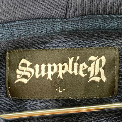 【中古品】【メンズ】 SUPPLIER CARGO POCKET HOODIE パーカー 142-260124-WA-01-iwa サイズ：L カラー：ネイビー 万代Net店