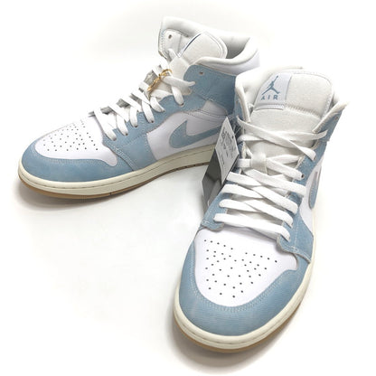 【中古美品】【メンズ】 NIKE ナイキ WMNS AIR JORDAN 1 MID SE DENIM HQ2005-100 ウィメンズ エアジョーダン ミッド SE デニム スニーカー シューズ 靴 160-251128-rs-02-fur サイズ：29.0cm US12 カラー：デニム/ホワイト 万代Net店