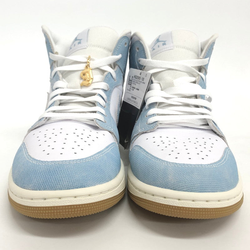 【中古美品】【メンズ】 NIKE ナイキ WMNS AIR JORDAN 1 MID SE DENIM HQ2005-100 ウィメンズ エアジョーダン ミッド SE デニム スニーカー シューズ 靴 160-251128-rs-02-fur サイズ：29.0cm US12 カラー：デニム/ホワイト 万代Net店