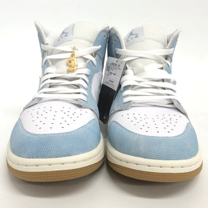 【中古美品】【メンズ】 NIKE ナイキ WMNS AIR JORDAN 1 MID SE DENIM HQ2005-100 ウィメンズ エアジョーダン ミッド SE デニム スニーカー シューズ 靴 160-251128-rs-02-fur サイズ：29.0cm US12 カラー：デニム/ホワイト 万代Net店