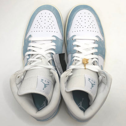 【中古美品】【メンズ】 NIKE ナイキ WMNS AIR JORDAN 1 MID SE DENIM HQ2005-100 ウィメンズ エアジョーダン ミッド SE デニム スニーカー シューズ 靴 160-251128-rs-02-fur サイズ：29.0cm US12 カラー：デニム/ホワイト 万代Net店