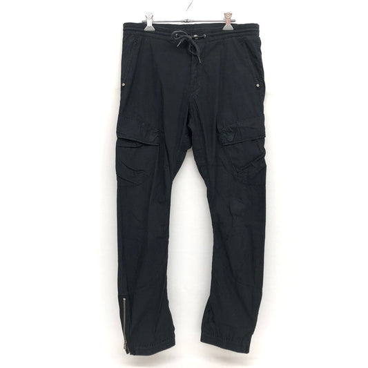 【中古品】【メンズ/レディース】 RLX RALPH LAUREN アールエルエックス ラルフローレン CARGO PANTS カーゴパンツ ワークパンツ 裾ZIP ボトムス 158-240517-rs-03-fur サイズ：SR カラー：ブラック 万代Net店