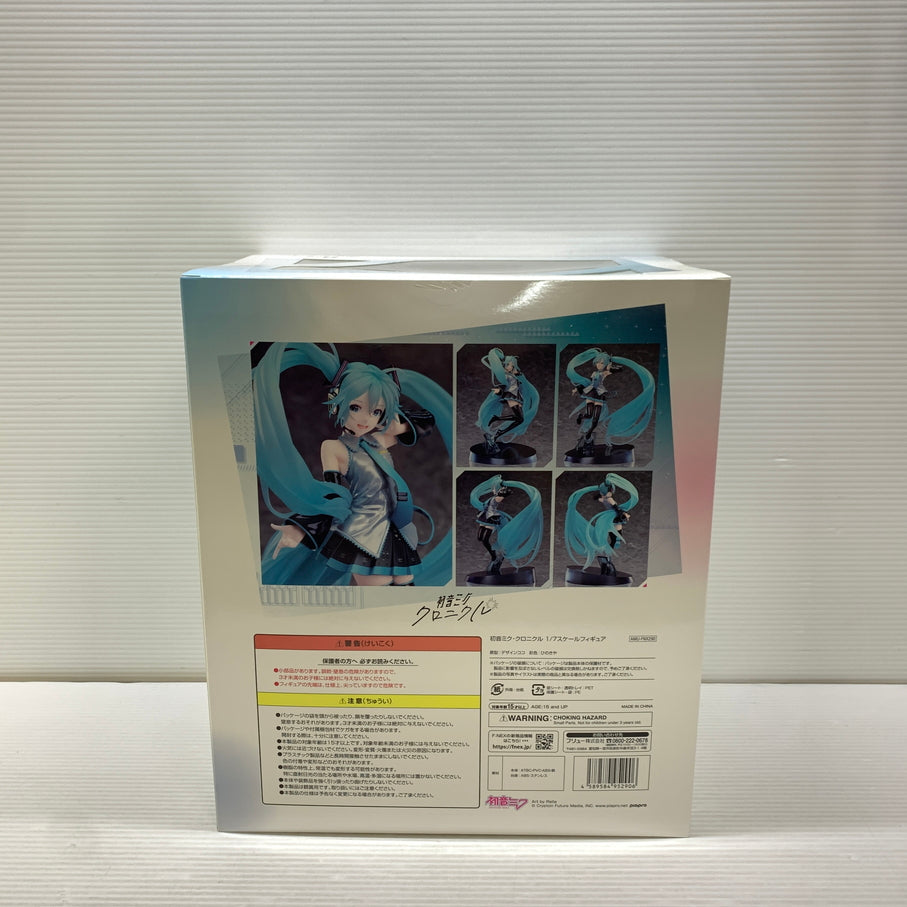 【現状渡し品】 初音ミク・クロニクル 1/7スケールフィギュア F：NEX限定 デザインココ ひのきや 箱あり 053-260828-YT-05-min 万代Net店