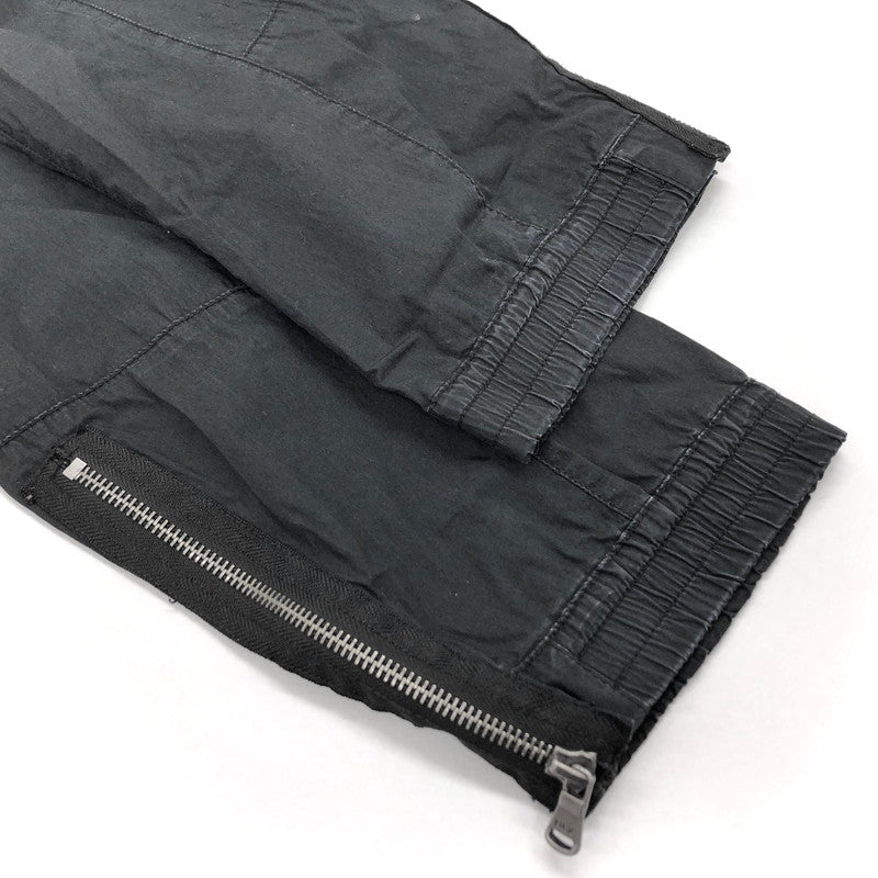 【中古品】【メンズ/レディース】 RLX RALPH LAUREN アールエルエックス ラルフローレン CARGO PANTS カーゴパンツ ワークパンツ 裾ZIP ボトムス 158-240517-rs-03-fur サイズ：SR カラー：ブラック 万代Net店