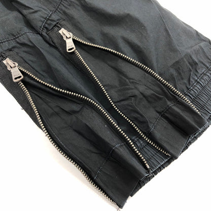 【中古品】【メンズ/レディース】 RLX RALPH LAUREN アールエルエックス ラルフローレン CARGO PANTS カーゴパンツ ワークパンツ 裾ZIP ボトムス 158-240517-rs-03-fur サイズ：SR カラー：ブラック 万代Net店