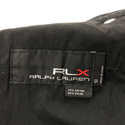 【中古品】【メンズ/レディース】 RLX RALPH LAUREN アールエルエックス ラルフローレン CARGO PANTS カーゴパンツ ワークパンツ 裾ZIP ボトムス 158-240517-rs-03-fur サイズ：SR カラー：ブラック 万代Net店