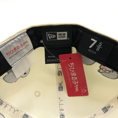 【中古美品】【メンズ/レディース】 NEW ERA ニューエラ × ちびまる子ちゃん 59FIFTY キャップ 帽子 185-251128-rs-03-fur サイズ：7 5/8 (60.6cm) カラー：アイボリー系 万代Net店