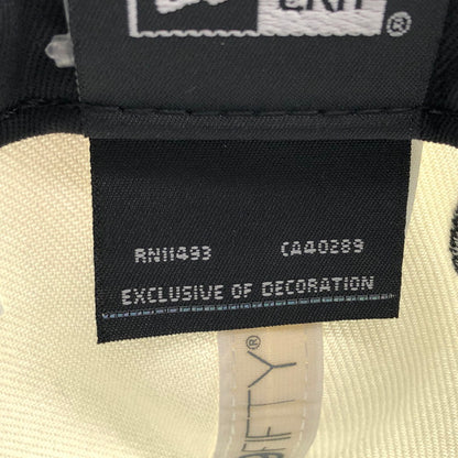 【中古美品】【メンズ/レディース】 NEW ERA ニューエラ × ちびまる子ちゃん 59FIFTY キャップ 帽子 185-251128-rs-03-fur サイズ：7 5/8 (60.6cm) カラー：アイボリー系 万代Net店